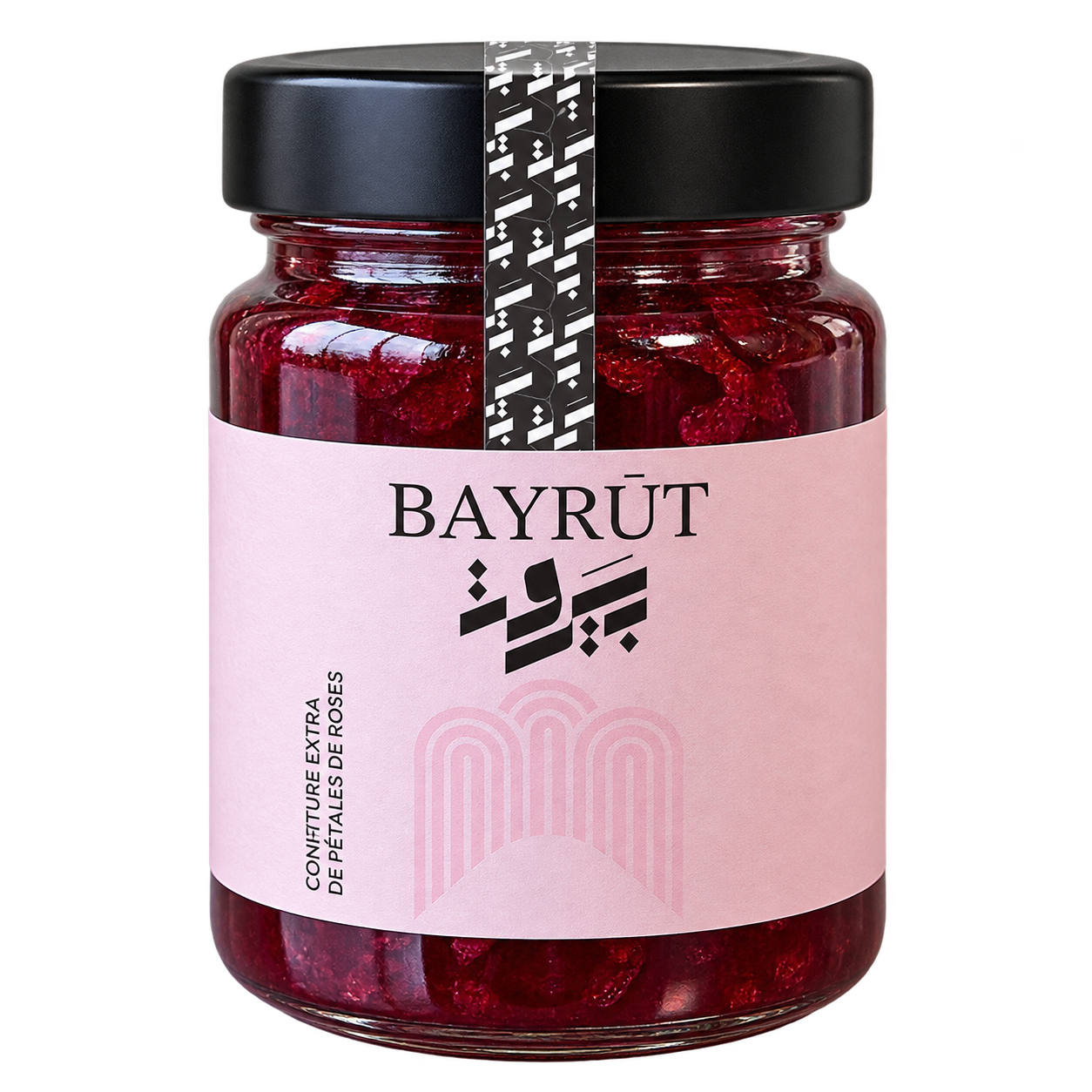 Confiture extra de pétales de rose