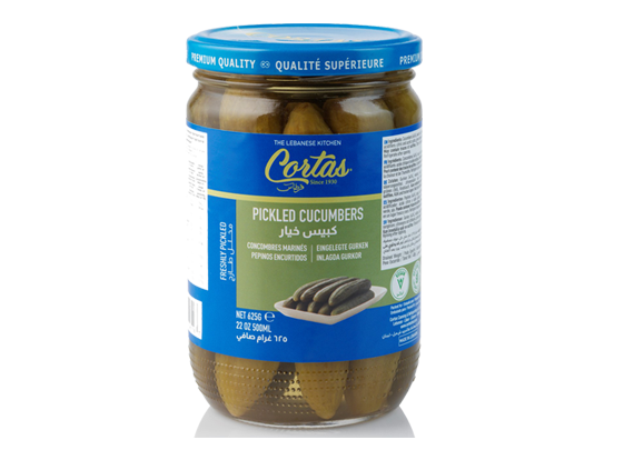 Concombres marinés