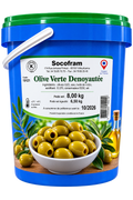 Olives vertes dénoyautées 16kg
