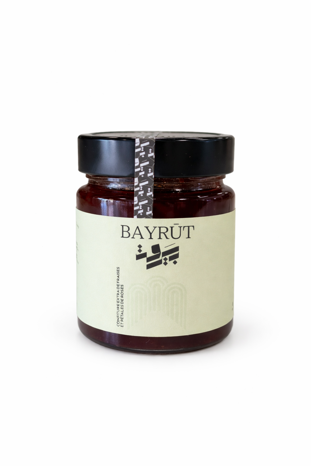 Confiture de fraises et pétales de rose - Bayrut